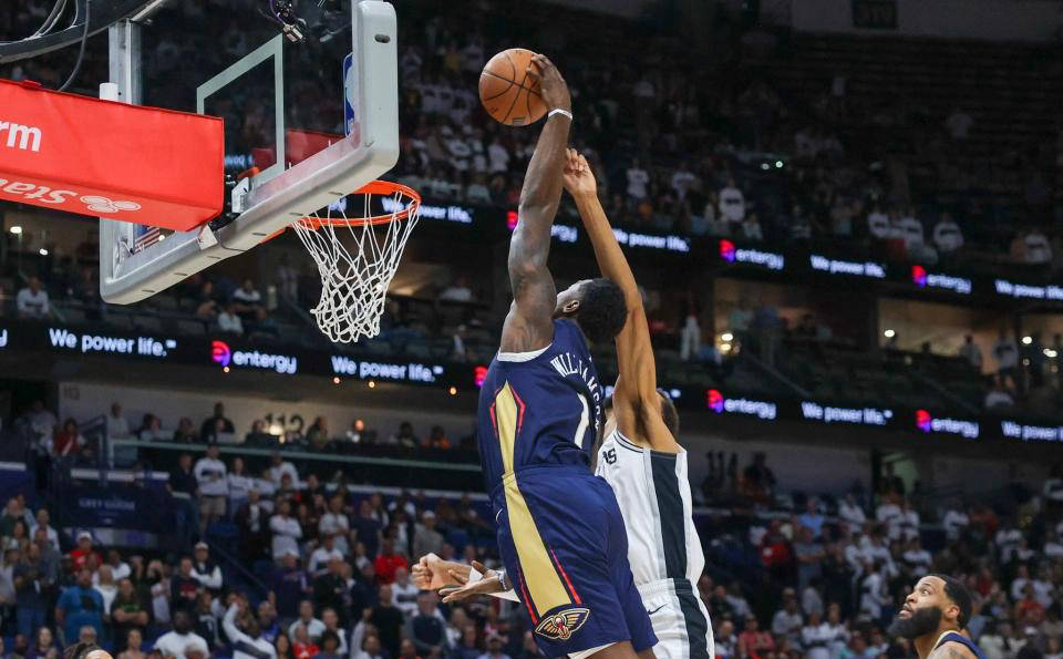 广州队碾压马刺，锡安扛起全队